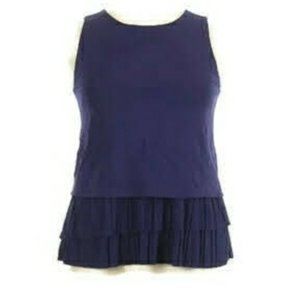 Banana Republic Sz M Slip over top Rounded neck, S